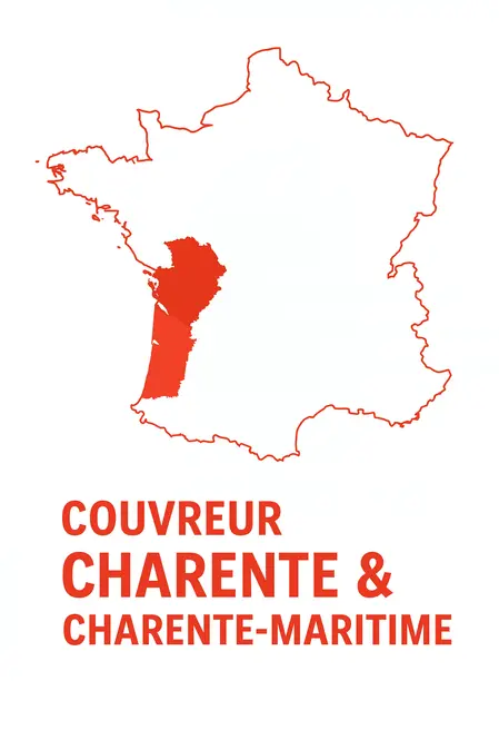 Couvreur département 16 et 17